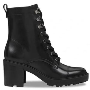 Marc Fisher Lanie Combat Boot - Black